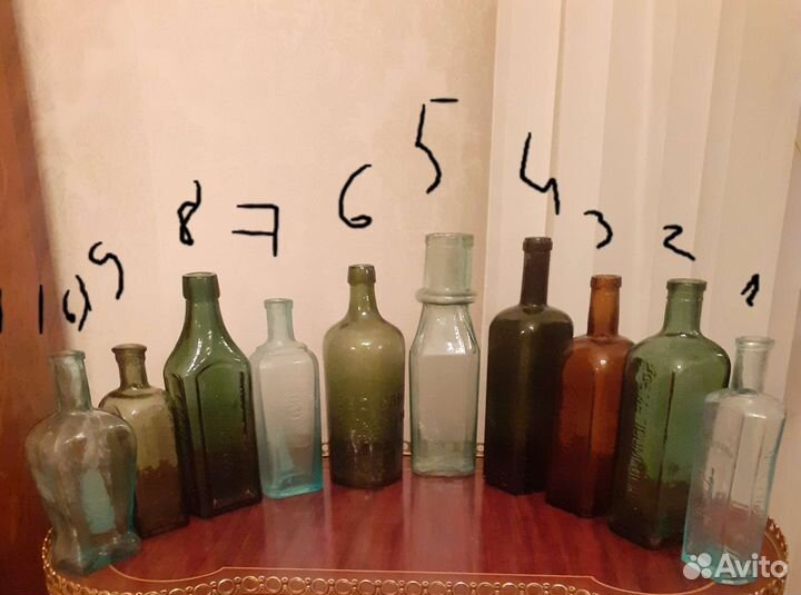 Немецкие бутылки с раскопок Калининград Кенигсберг