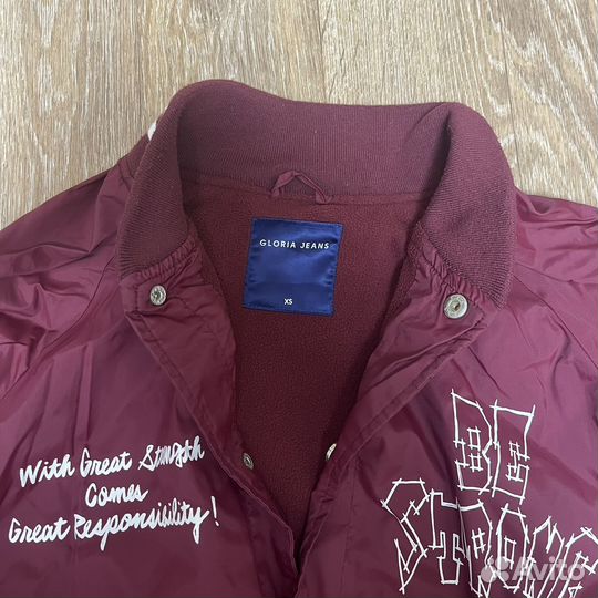 Бомбер gloria jeans