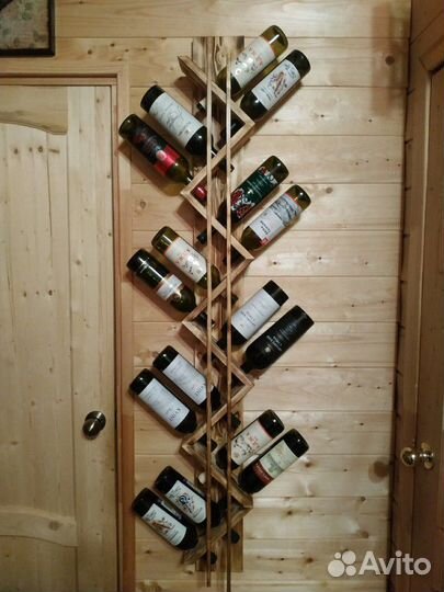 Винная полка большая 