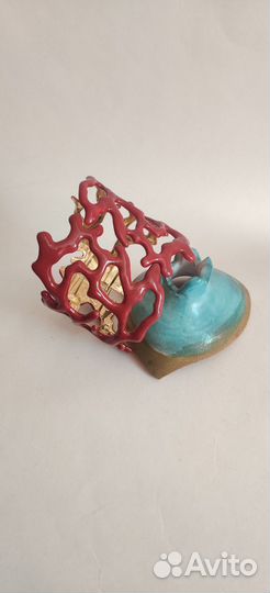 Браслет Коралл (под zara),Жемчуг и Эмаль,Испания