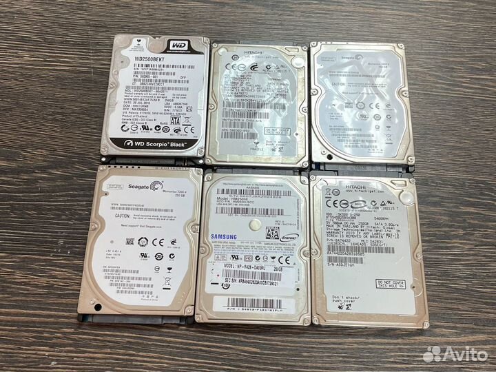 Жесткий диск для 2.5 250гб