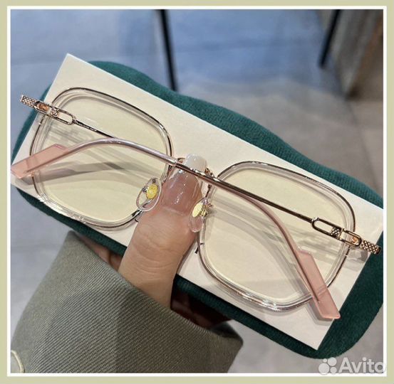 Очки для компьютера в корейском стиле titan