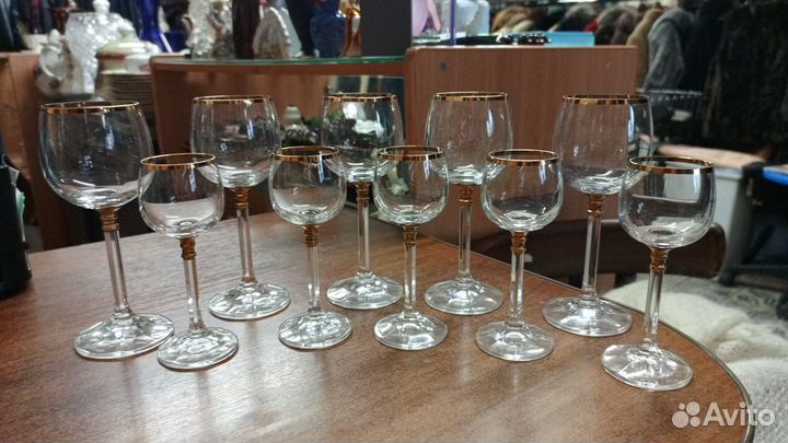 Фужеры Богемия