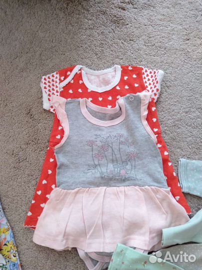 Вещи пакетом на девочку