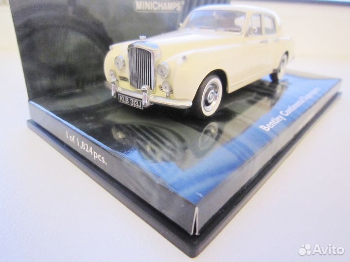 1:43 Bentley Continental S1 1956 слоновая кость