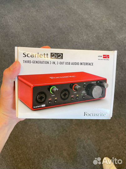 Focusrite scarlett 2i2 3rd gen