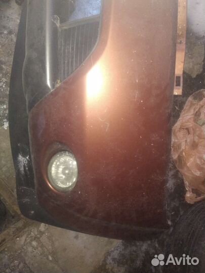 Murano передний бампер2003 год