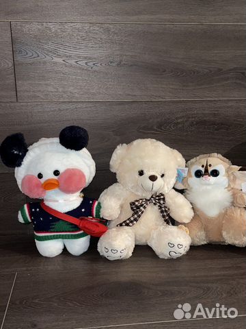 Новые мягкие игрушки