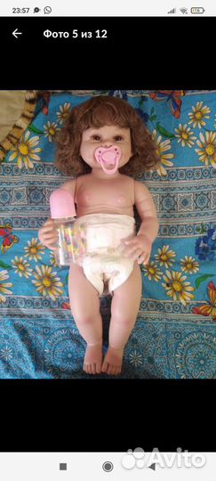 Кукла Реборн 55 см