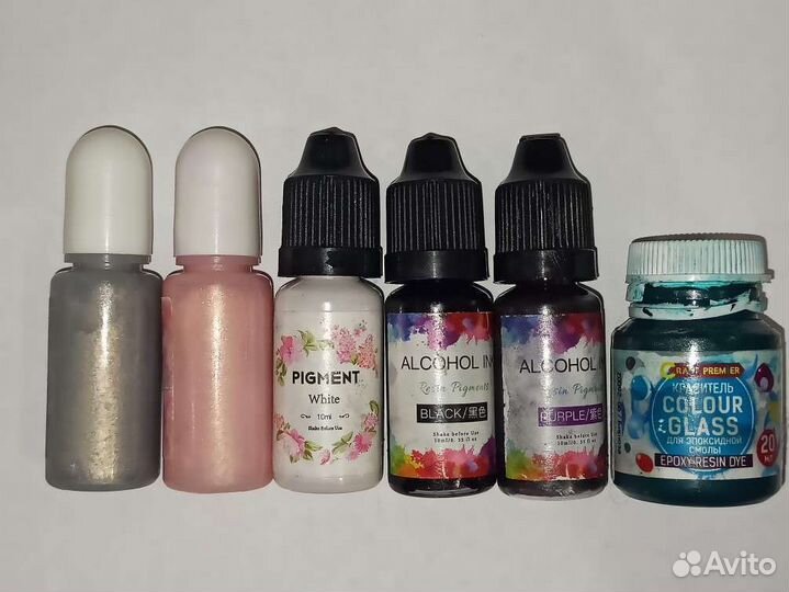 Красители, пигменты для эпоксидной смолы