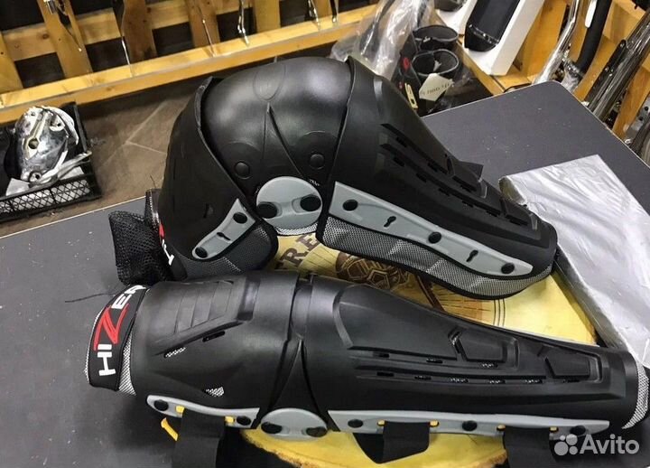 Наколенники мотозащита Hizer для мотоцикла на мото