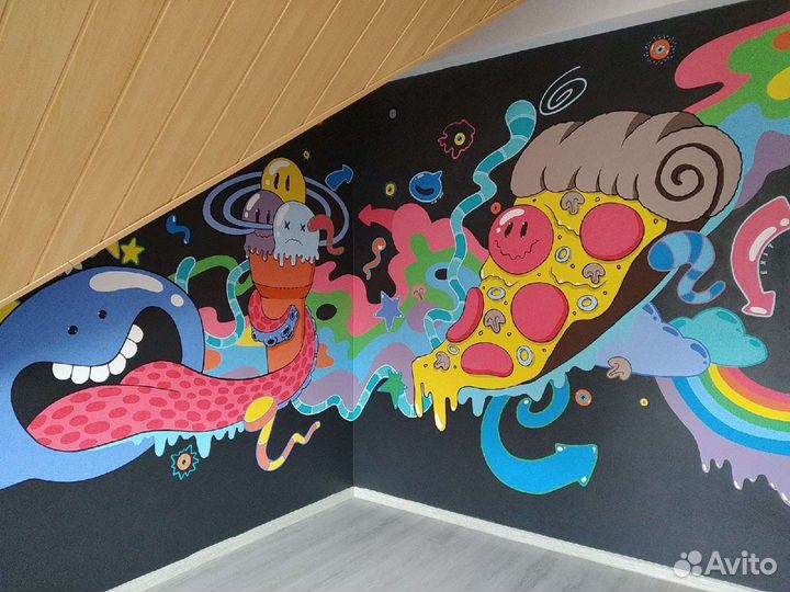 Художественная роспись стен в Калининграде