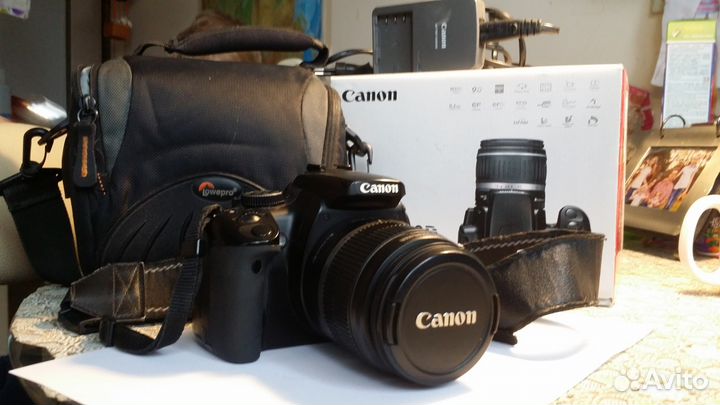 Фотоаппарат Canon EOS 400D kit + сумка lowepro