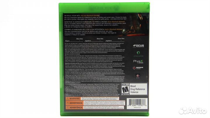 Sherlock Holmes Crimes and Punishments для Xbox On