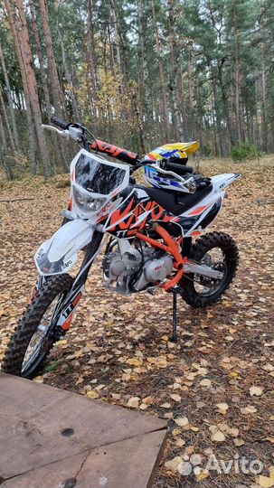 Питбайки kayo 125 + прицеп