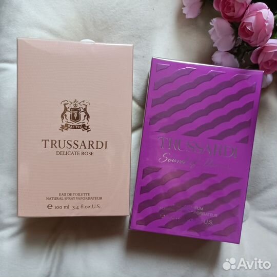 Trussardi delicate rose 100мл