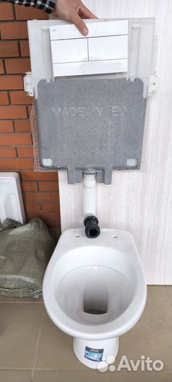 Унитаз jika с инсталляцией полный комплект