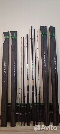 Фидерное удилище kaida spirado 3,6-3,9 м