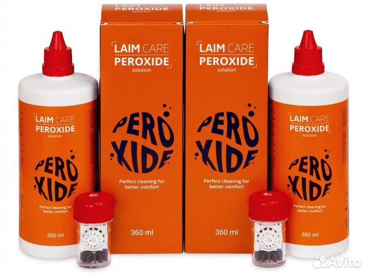 Laim-Care Peroxide раствор для очистки линз