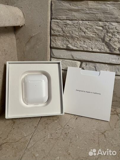 Airpods 2 premium (чехол+ доставка)