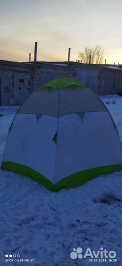 Палатка для зимней рыбалки лотос 3