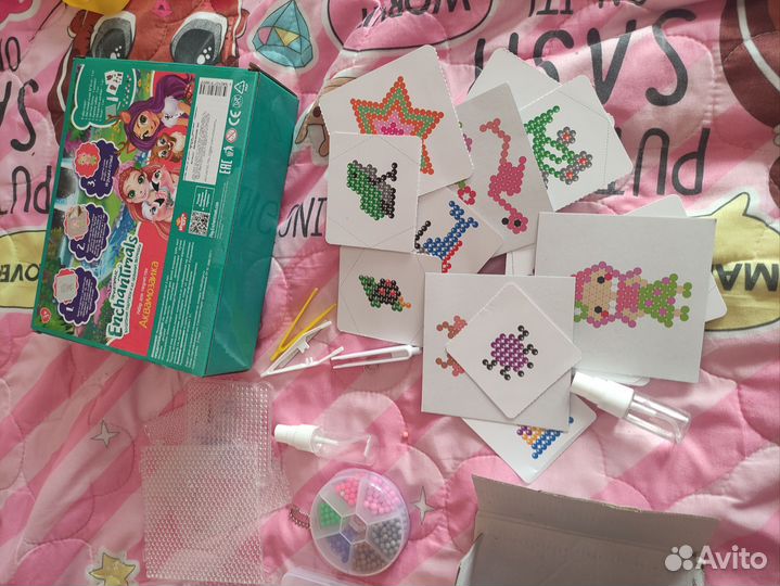 Аквамозаика, пазлы, набор браслетов