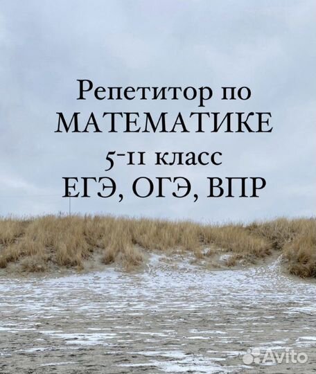Репетитор по математике дистанционно онлайн