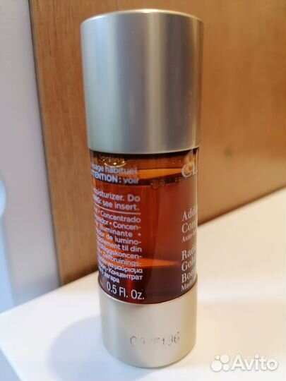 Clarins концентрат с эффектом загара для лица