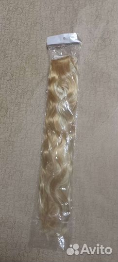 Искусственные волосы на заколках