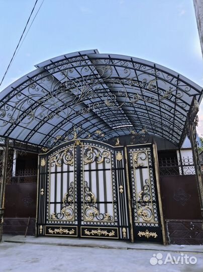 Кованые ворота