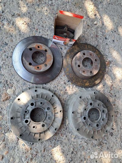 Тормозные диски барабаны ваз передний привод