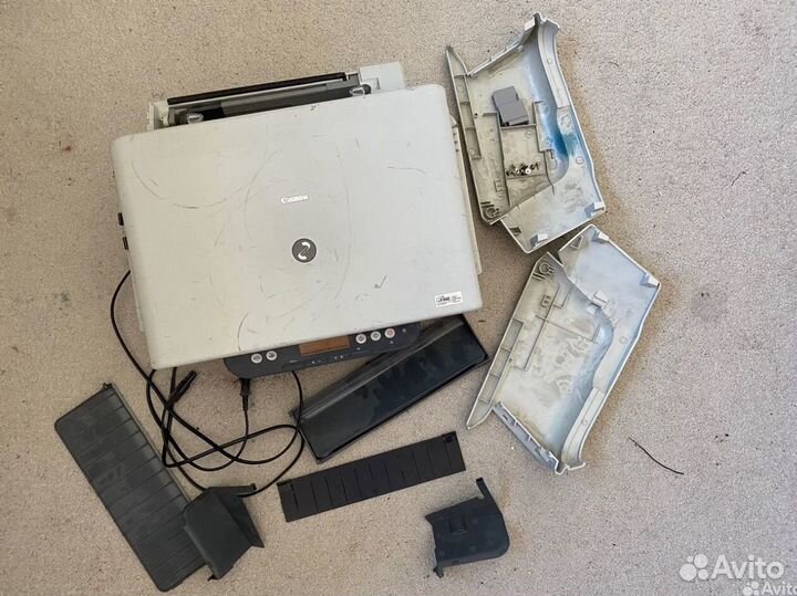 Принтер Canon Pixma MP110 цветной на запчасти