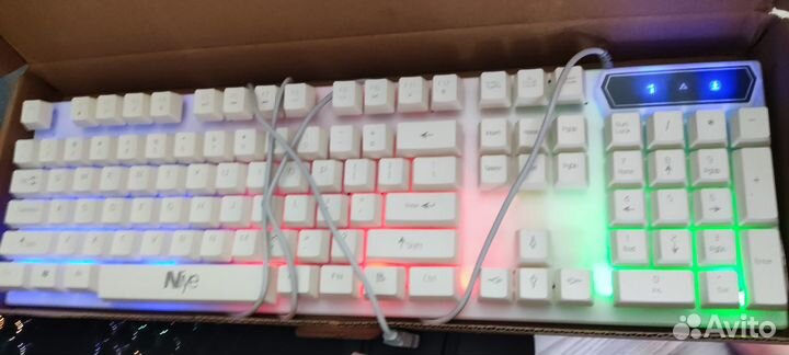 Клавиатура проводная c подсветкой