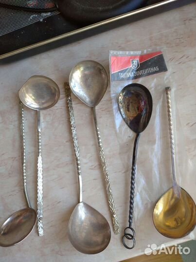 Ложки медные Таллинского ювел.завода