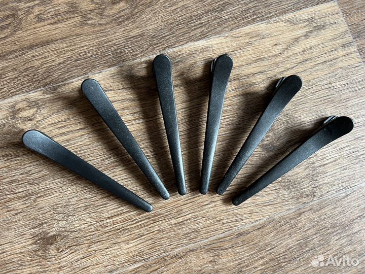 Зажим парикмахерский черный