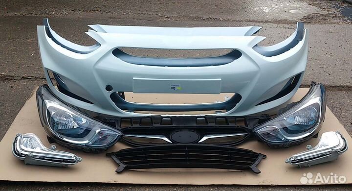 Hyundai solaris кузов