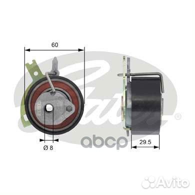 T43186 Натяжитель ремня грм citroen/peugeot/FOR