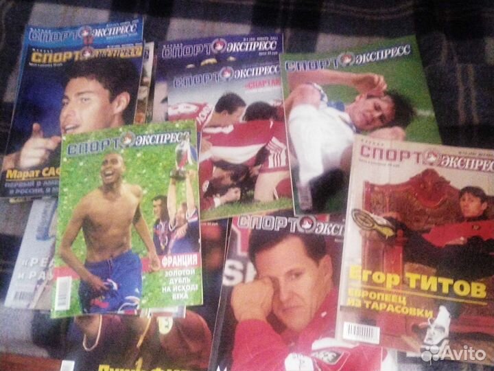 Журнал спорт экспресс 98,99.2000 годы разнобой