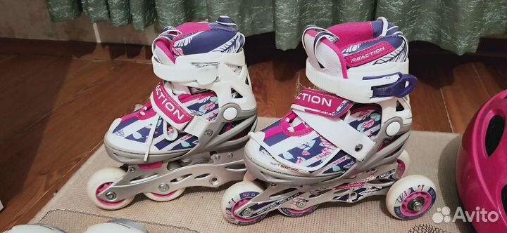 Ролики детские раздвижные 26-31 размеры