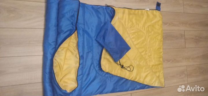 Спальный мешок 180x152 (76x2)см спальник с чехлом