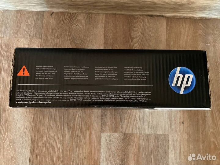 Картридж лазерный HP 85A (CE285A) черный