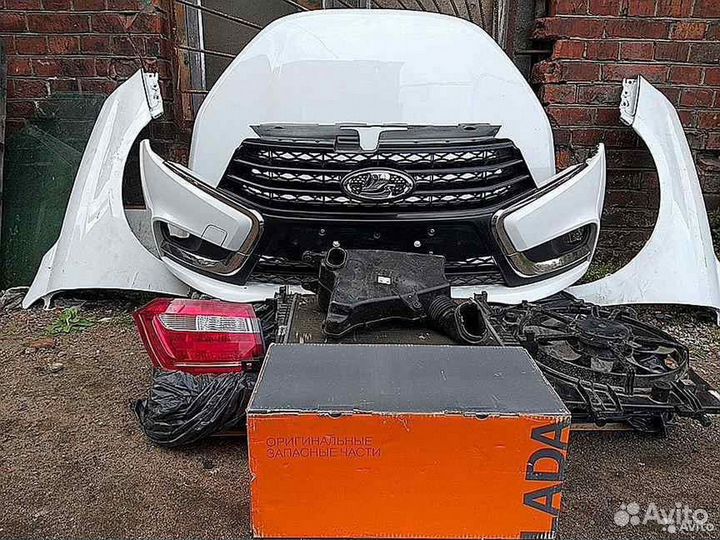 Капот бампер фара крыло лада веста