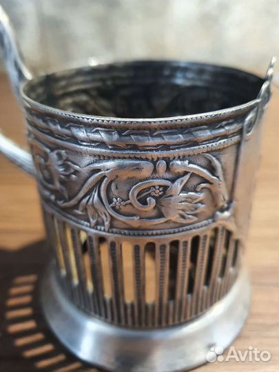 Подстаканники СССР.Кольчугоно.Спасская башня