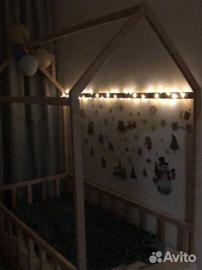Кровать-домик + матрас