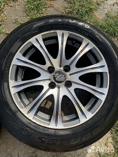 Литые диски r 15 4 100 с резиной