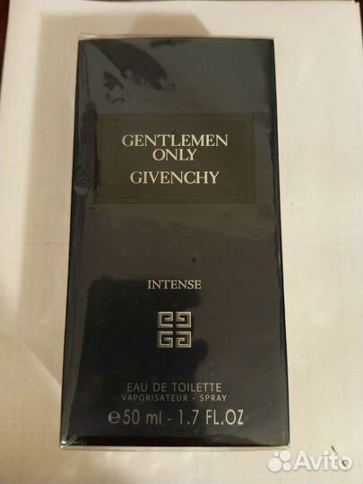 Талетная вода Gentlemen only Givenchy Intens