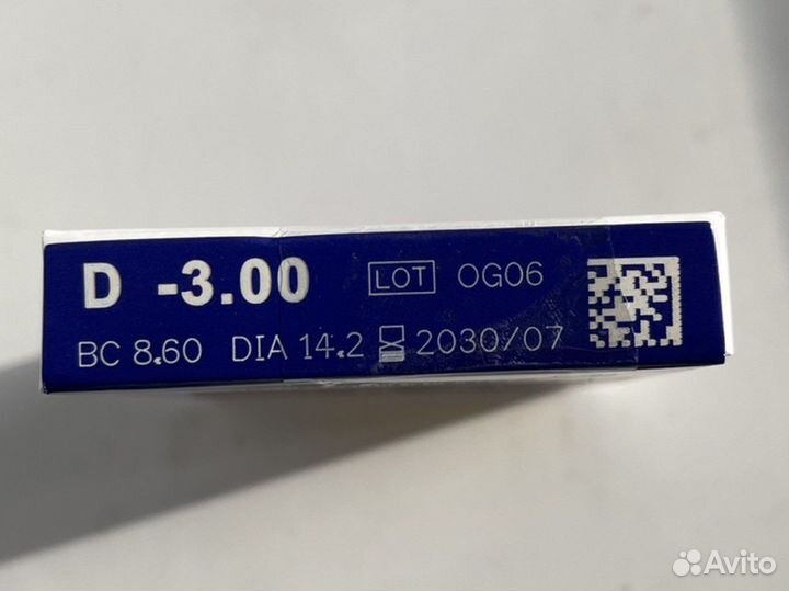 Линзы контактные