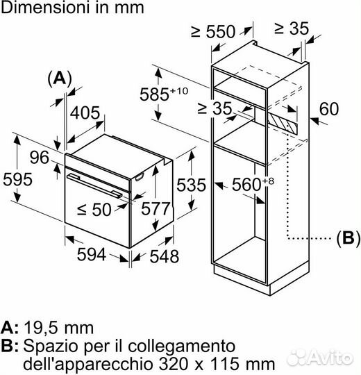 Духовой шкаф Neff B3ACE4AN0