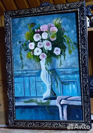 Картина маслом на холсте, 40*60 см