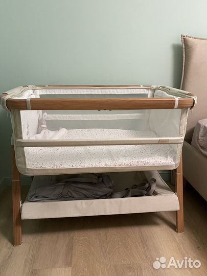 Tutti bambini cozee xl с доп. матрасом и качалкой